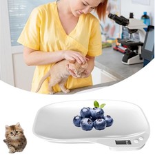 Elektronische Digital Tierwaage bis 15kg Haustier Katze Hunde Kleintierwaage