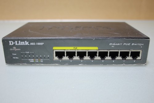 Link dgs 1008p - d-link, 8-port