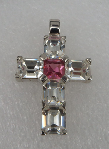 Neugablonz anhänger kreuz - kreuz, im
