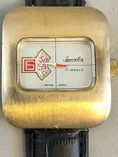 Juwelor - Jump Hour - Handaufzug - Vintage - gut erhalten