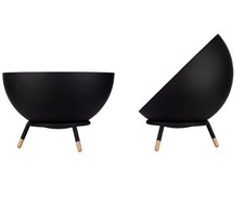 Blumfeldt Feuerschale 66cm Fireball Feuerstelle Feuerkorb