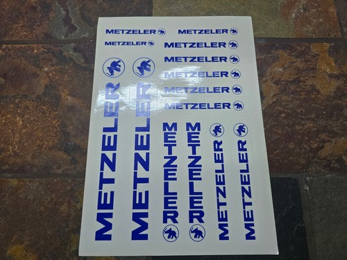 Vintage metzeler aufkleber - vintage, set