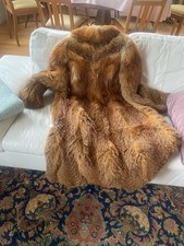Pelzmantel Fuchspelz M Vintage Luxus 36-38