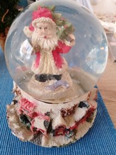 Wunderschöne Weihnachts Schneekugel mit Melodie Echt  Süss
