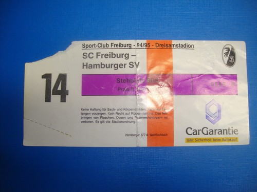 Ticket freiburg hsv - ticket,