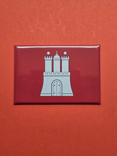 Hamburg flagge magnet - hamburg,