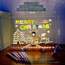 LED Leuchttafel Notiz Board