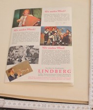 prospekt falt blatt LINDBERG