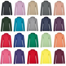 Damen Hoodie Kapuzen Pullover Sweatshirt Gr. XS S M L XL XXL 3XL in 35 Farben