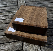 Räuchereiche 10x10x5cm 1St, Holz, Drechselholz, Klotz