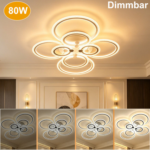 80w ring led deckenleuchte - ring,