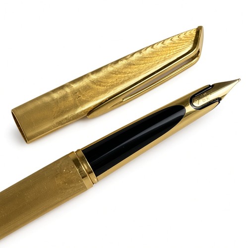 Waterman plaqué or - c/f, g