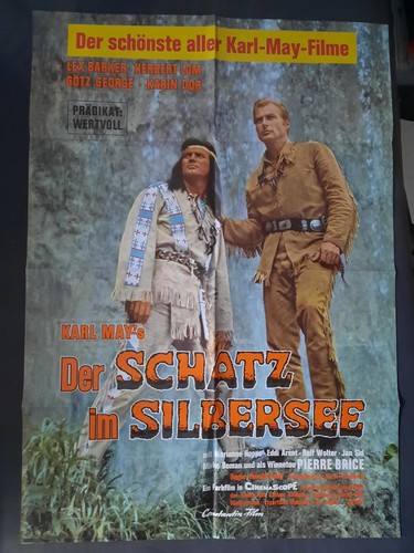 Schatz silbersee filmplakat - schatz,