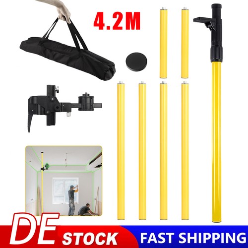 Laser teleskopstange 2m - teleskopstange, 4.2m
