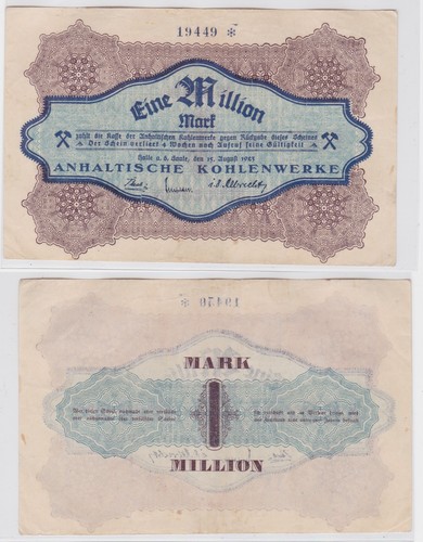 Million mark banknote - mark,