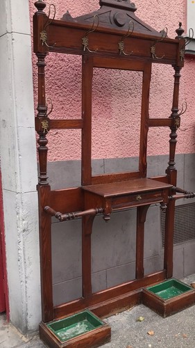 Antike jugendstil garderobe - antike,