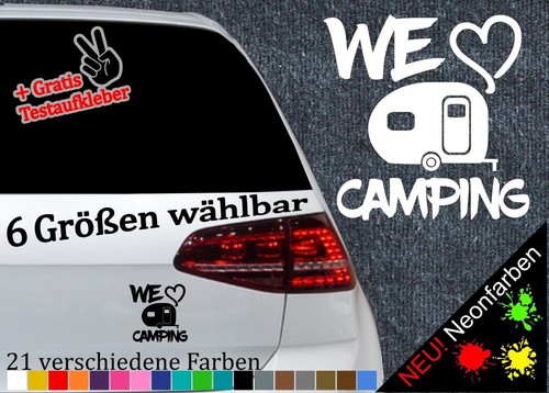 Camping aufkleber zelt love - camping,
