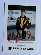 original Autogrammkarte