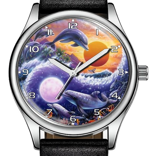 Springende delfine yin - delfine, yang
