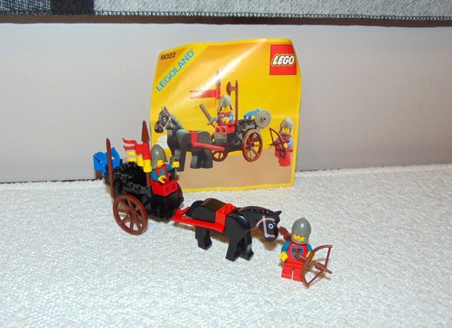 Lego vintage ritterburg - ritterburg, 6022