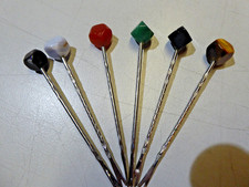 6 Cocktail Spieße, Picker mit