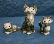 Katze mit zwei Kätzchen  Gruppe  Goebel Porzellanfiguren Topzustand !