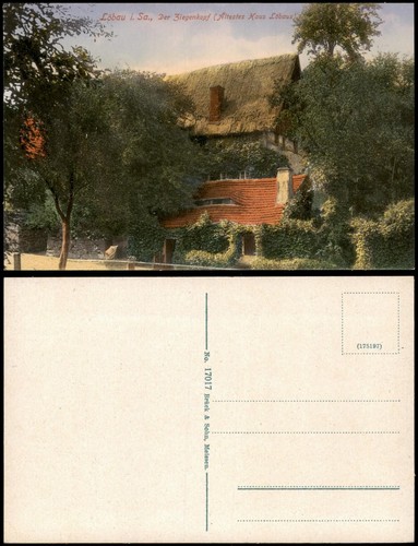 Ansichtskarte löbau der - ansichtskarte,