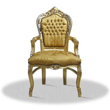Barock stuhl gold esstisch - barock,