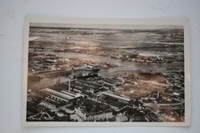 Ak Luftaufnahme Danzig Gdansk Hafen mit Fabrikanlagen Pommern Polen