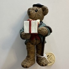 Gilde Teddybären Handwerk mit Geschenk Bären  Handarbeit gemalt Sammler 
