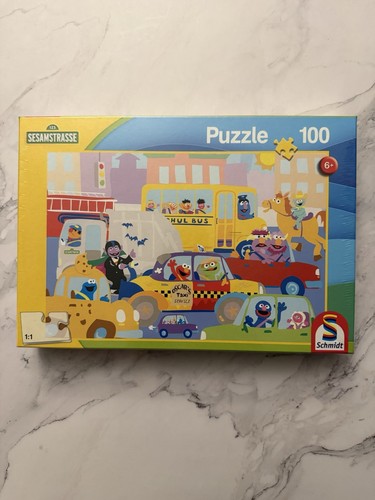 Sesamstraße puzzle 100 teile - puzzle,