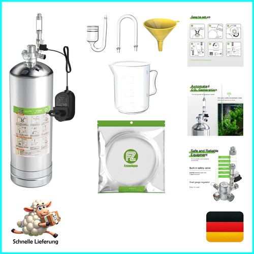 Fzone co2 aquarium anlage - co2,