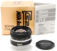 [MINT in Box] SIC Nikon Ai-S Nikkor 50mm f/1.4 AIS MF Standard Lens from JAPAN