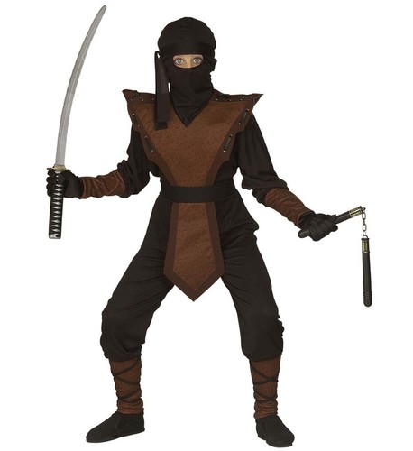 Ninja kostüm armatur - ninja, maske