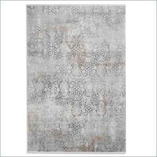 Teppich Floral beige grau