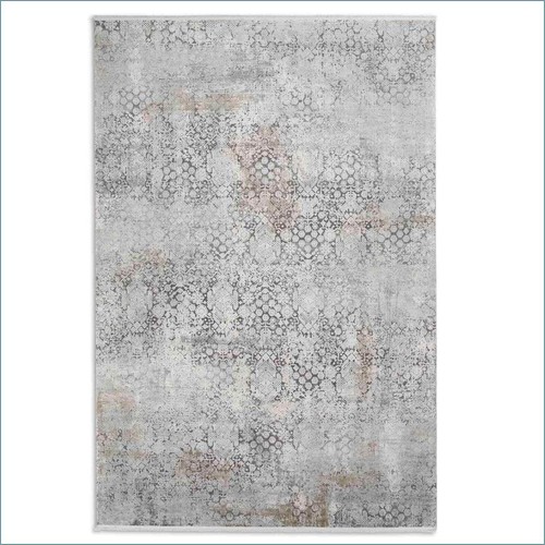 Teppich floral beige grau - floral,