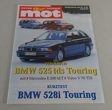 Prospekt mot Vergleich BMW E39 525tds/Volvo V70 TDI/Mercedes W210 E290 td T 1997