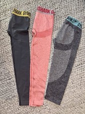 3x GYMSHARK Seamless Leggings Fitness Tights Gr S