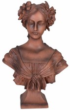 Büste Garten Frauenbüste
