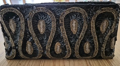 Abendtasche mit pailletten und - mit,