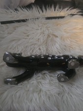 Schwarzer Panther  Deko  Figur