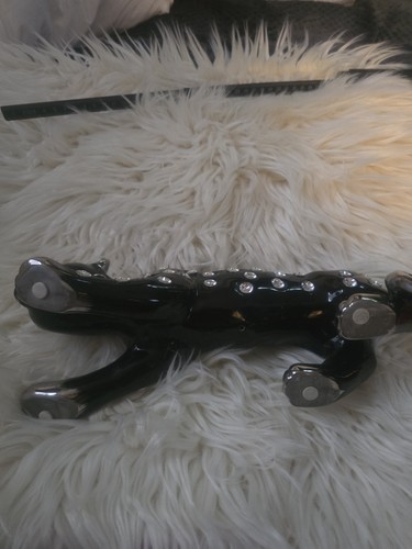 Schwarzer panther deko figur - deko,