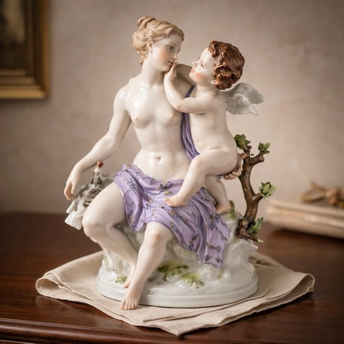 Porzellan figur meissen - porzellan,
