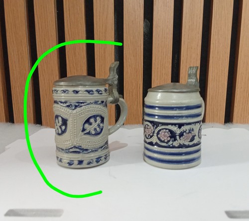 Antike mini bierkrug - mini,