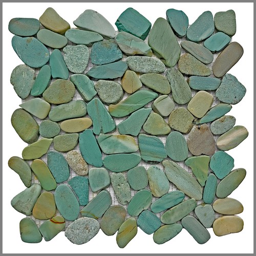 Kieselstein mosaikfliesen - 1,