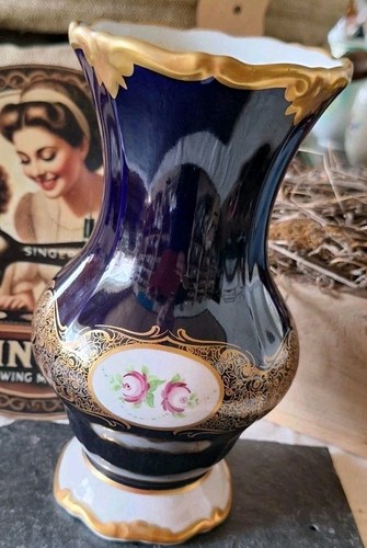 Kobalt vase blumenvase weimar - vase,