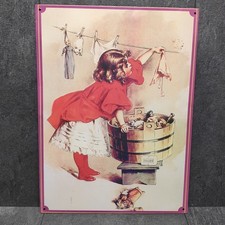 Blechschild IVORY SOAP GIRL
