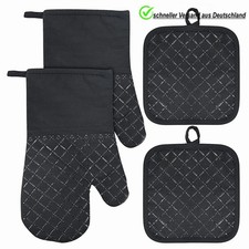 Ofenhandschuhe Topflappen Set