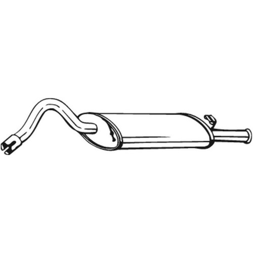 Bosal endschalldämpfer - bosal,