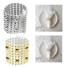 Diamant Servietten Ringe Acryl